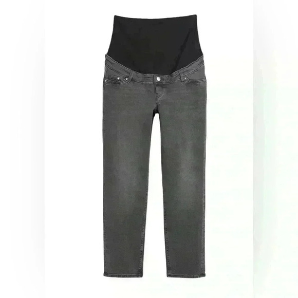 MAMA vintage Maternity Straight ankle length high jeans US S - Picture 1 of 7